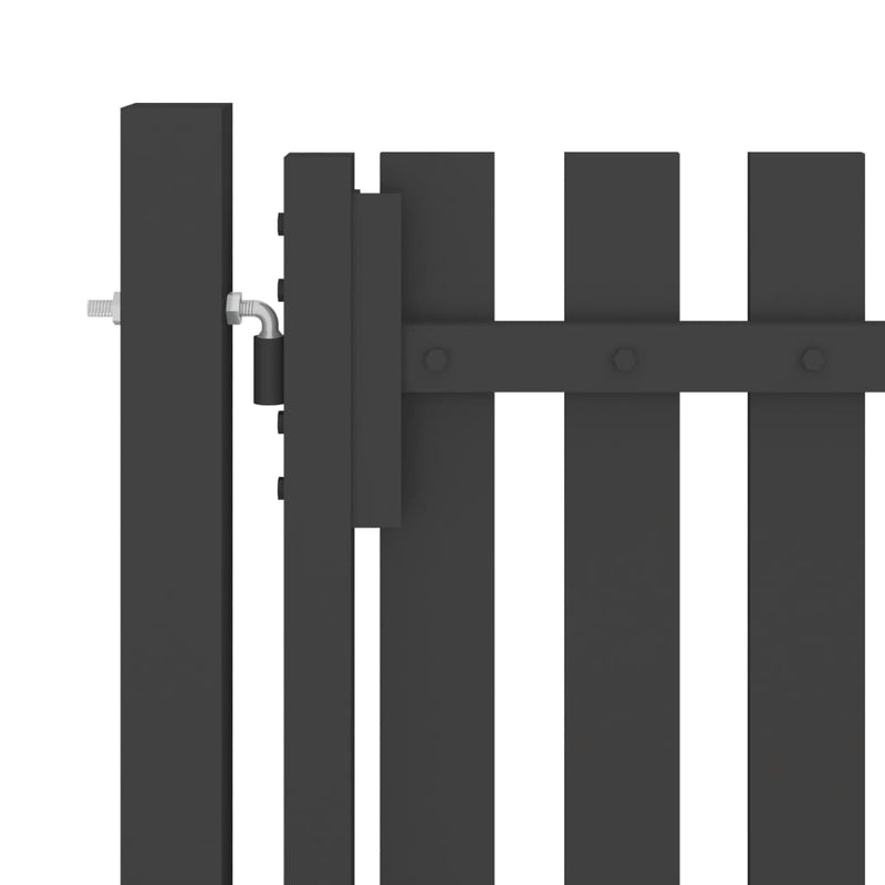 Load image into Gallery viewer, VidaXL Poort 1x2 m staal antraciet