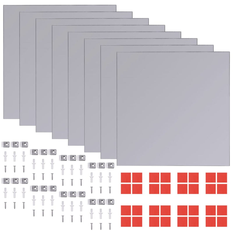 Load image into Gallery viewer, Vidaxl spiegeltegels frameloos 16 st 20,5 cm glas