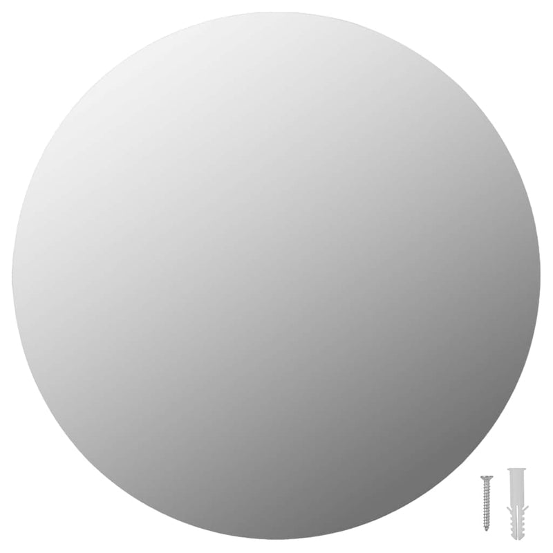 Load image into Gallery viewer, Vidaxl wandspiegels 2 st rond 40 cm glas