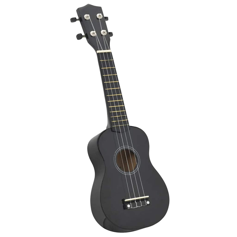 Load image into Gallery viewer, Vidaxl ukuleleset met tas voor kinderen sopraan 21'' zwart