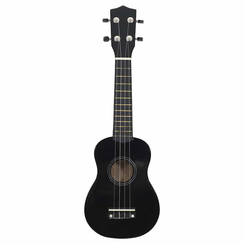 Load image into Gallery viewer, Vidaxl ukuleleset met tas voor kinderen sopraan 21'' zwart