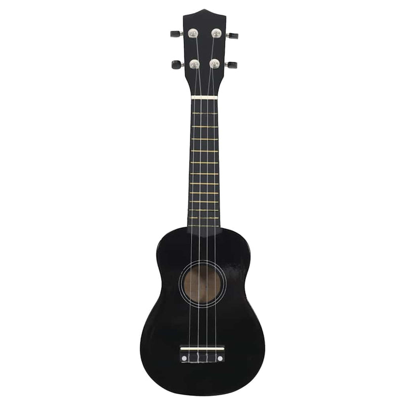 Load image into Gallery viewer, Vidaxl ukuleleset met tas voor kinderen sopraan 23'' zwart