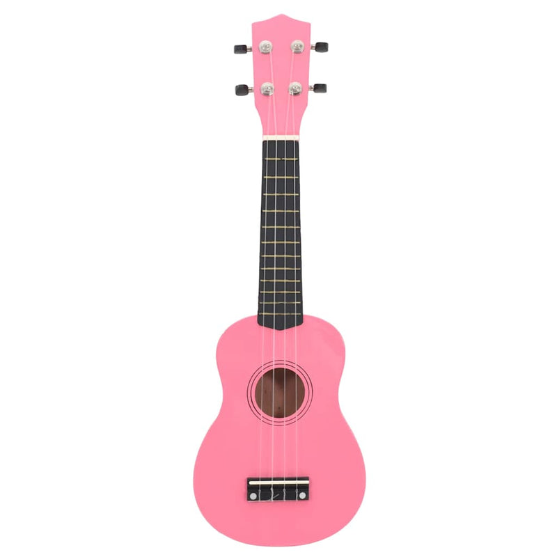 Load image into Gallery viewer, Vidaxl ukuleleset met tas voor kinderen sopraan 23'' roze