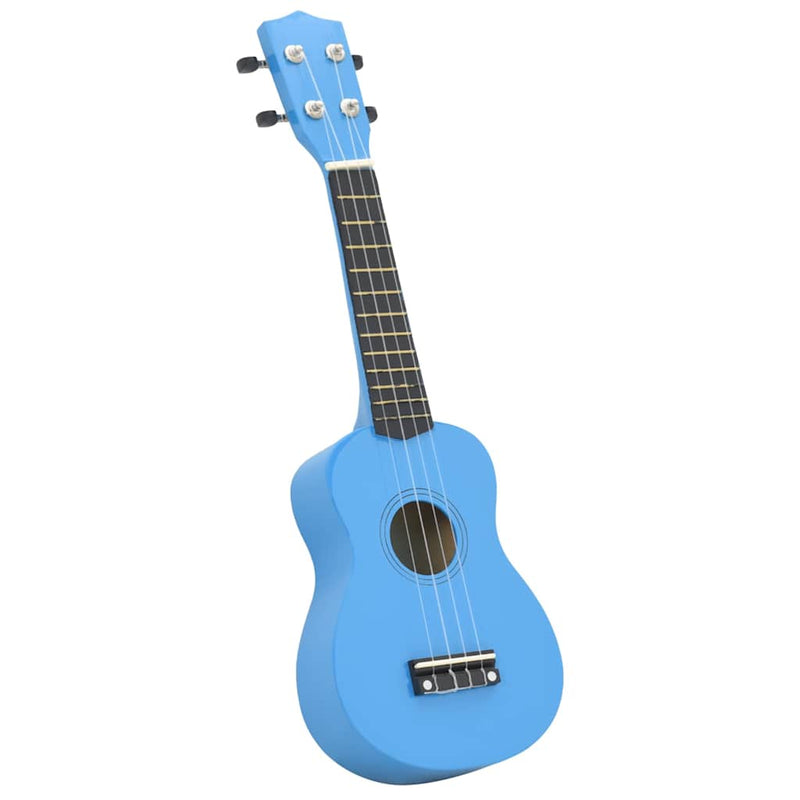 Load image into Gallery viewer, Vidaxl ukuleleset met tas voor kinderen sopraan 23'' blauw