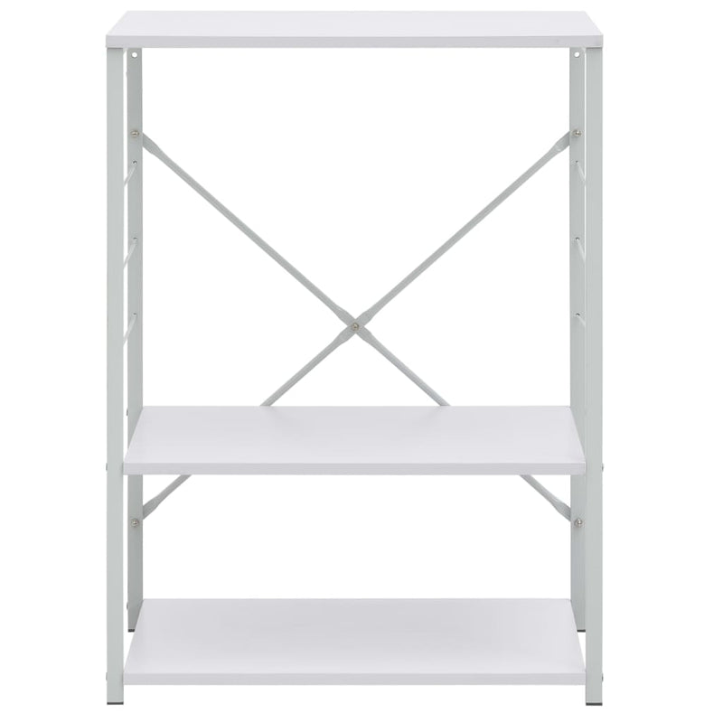 Load image into Gallery viewer, Vidaxl magnetronkast 60x39,6x79,5 cm bewerkt hout wit