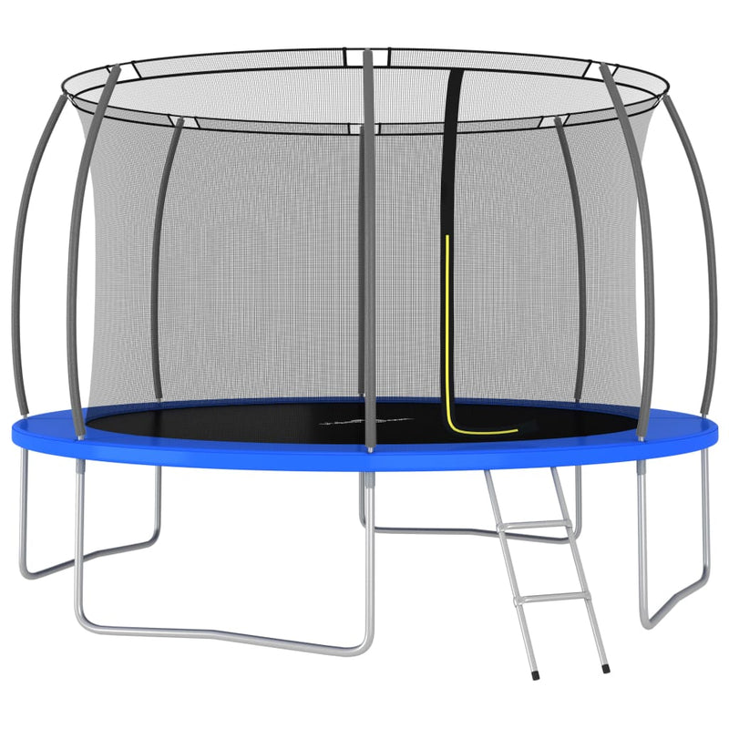 Load image into Gallery viewer, VidaXL Trampolineset rond 150 kg 366x80 cm