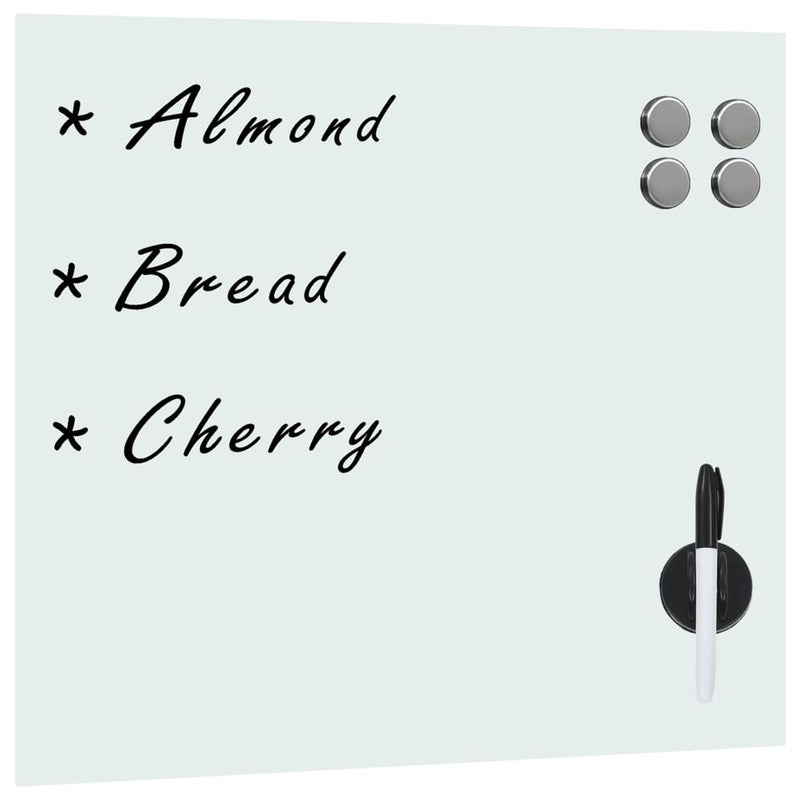 Load image into Gallery viewer, Vidaxl magneetbord voor aan de wand 50x50 cm glas