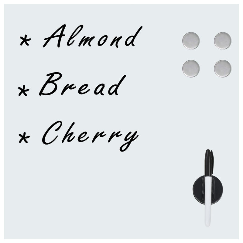 Load image into Gallery viewer, Vidaxl magneetbord voor aan de wand 60x60 cm glas