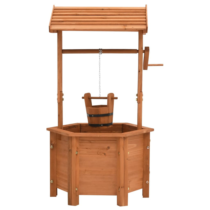 Load image into Gallery viewer, Vidaxl plantenbak wensput 40x40x84 cm vurenhout