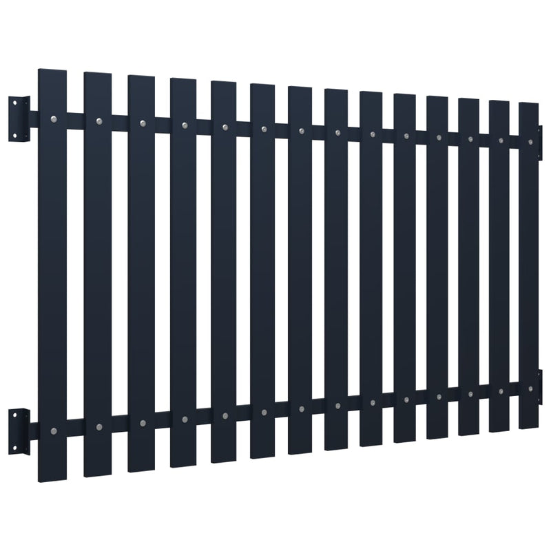 Load image into Gallery viewer, VidaXL Schuttingpaneel 170,5x75 cm gepoedercoat staal antraciet