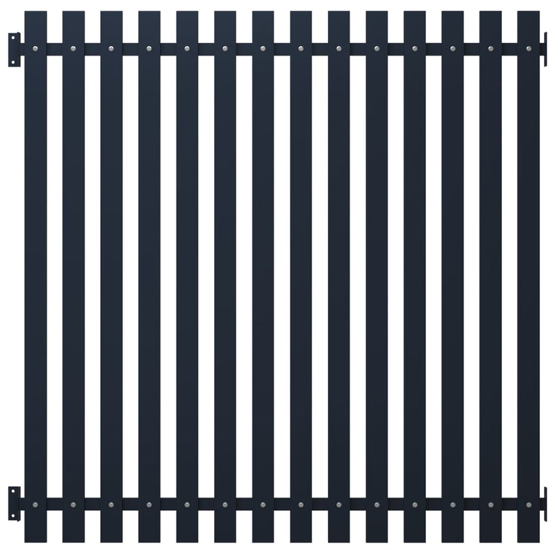 Load image into Gallery viewer, VidaXL Schuttingpaneel 170,5x170 cm gepoedercoat staal antraciet