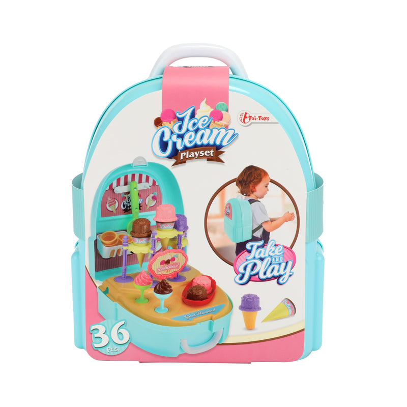 Load image into Gallery viewer, Toi-toys toi toys speelset ijsjes in rugzak
