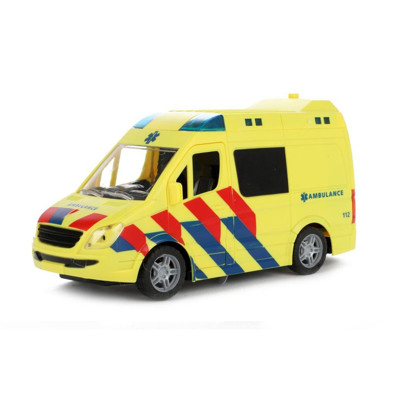 Load image into Gallery viewer, Cars trucks ambulance + licht en geluid
