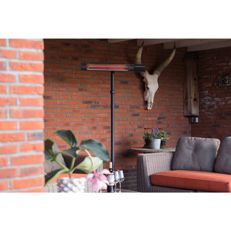 Load image into Gallery viewer, Sunred verwarmer royal diamond dark 2500 w rose gold carbon zwart