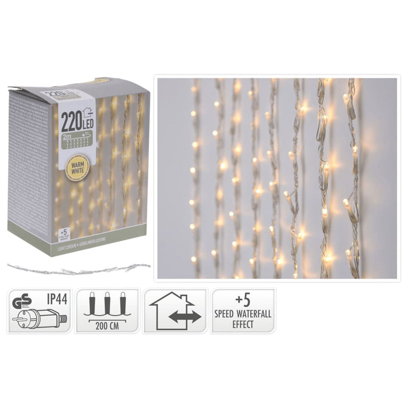 Load image into Gallery viewer, Ambiance lichtgordijn met 220 led's