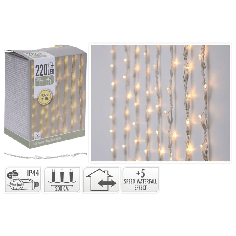 Load image into Gallery viewer, Ambiance lichtgordijn met 220 led's