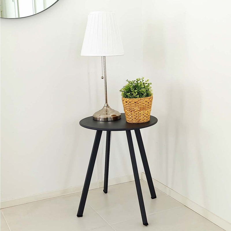 Afbeelding laden in galerijviewer, Pro garden metalen tafel 40x49 cm mat donkergrijs