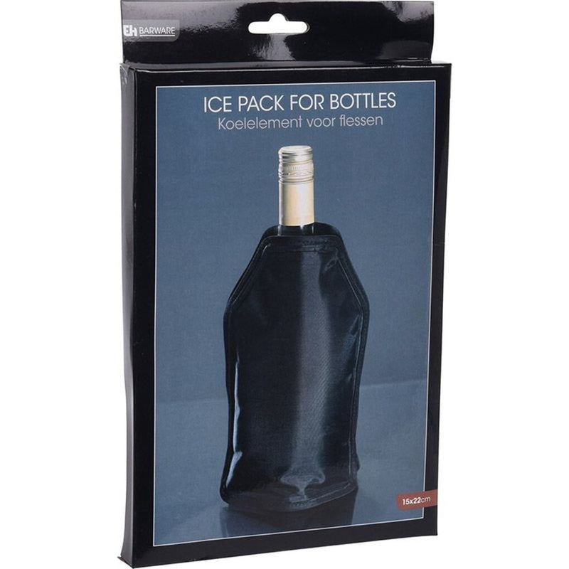 Load image into Gallery viewer, Excellent houseware flessenkoeler 15x22 cm zwart