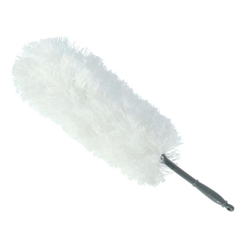 Load image into Gallery viewer, Ultra clean microvezel plumeau 56 cm wit grijs