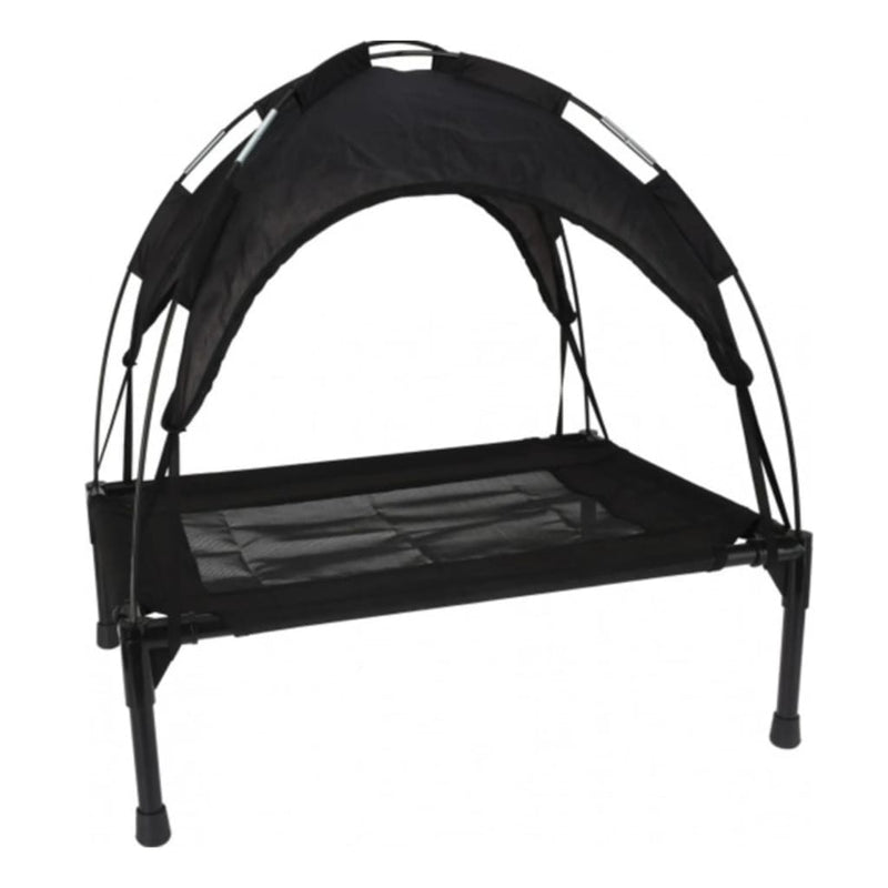 Afbeelding laden in galerijviewer, Pets collection dierenbed huisdierentent 60x45 cm zwart