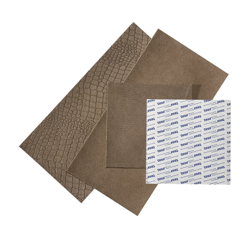 Load image into Gallery viewer, WallArt WallArt 32 st Tegel Wyndham leer robuust bruin