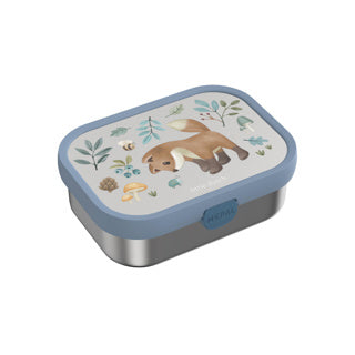Load image into Gallery viewer, Mepal x little dutch forest friends rvs bento lunchbox met vorkje - 750 ml