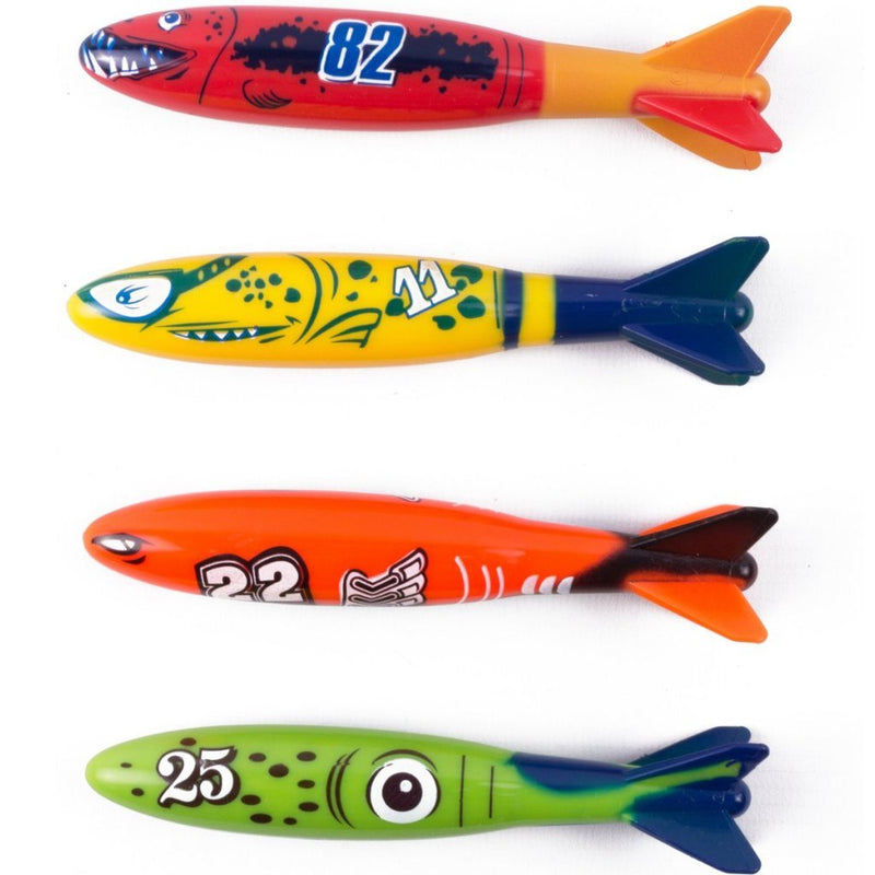 Load image into Gallery viewer, Benson duikspeelgoed torpedos 4 stuks