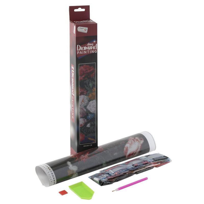 Load image into Gallery viewer, Craft sensations diamond painting flowers 40x50 cm