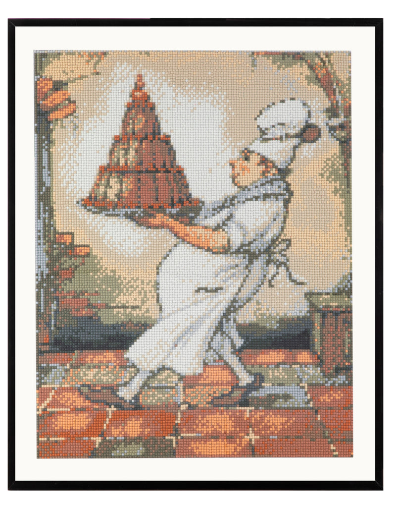 Load image into Gallery viewer, Grafix diamond painting anton pieck bakker 40x50cm