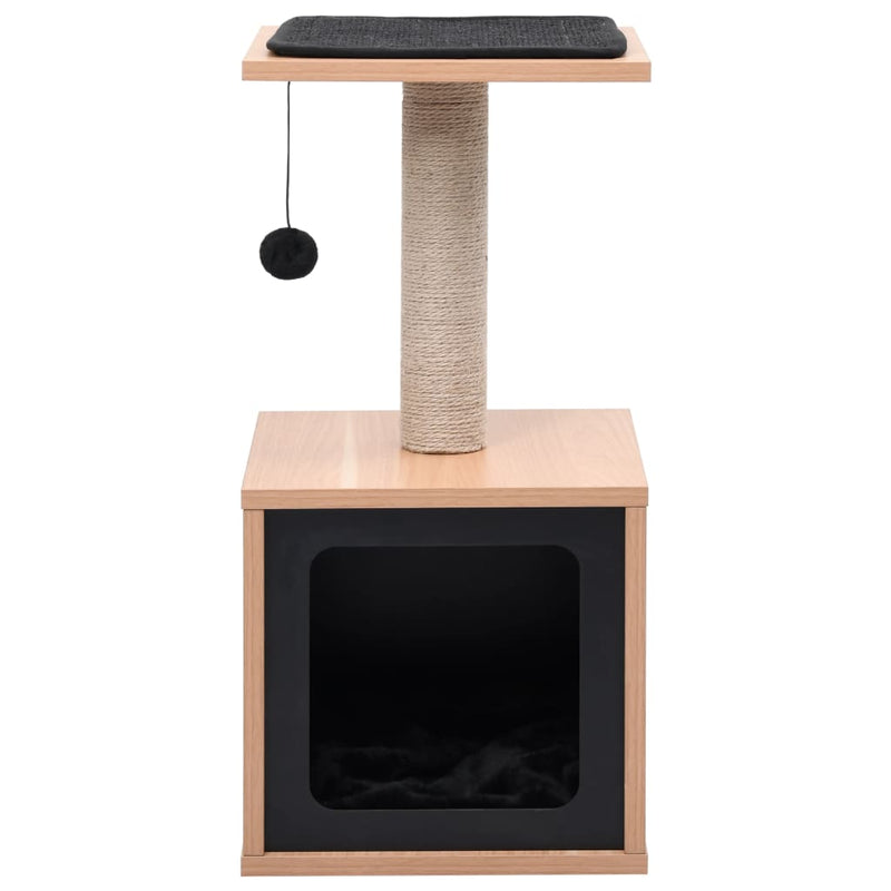 Load image into Gallery viewer, Vidaxl kattenkrabpaal met sisal krabmat 62 cm