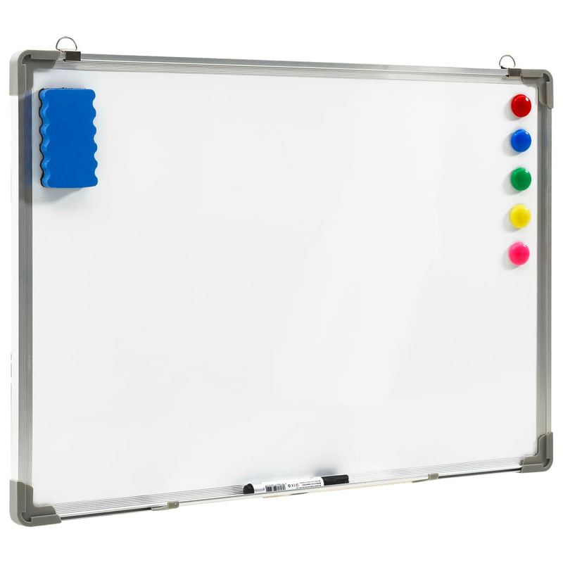Load image into Gallery viewer, Vidaxl whiteboard magnetisch 70x50 cm staal wit