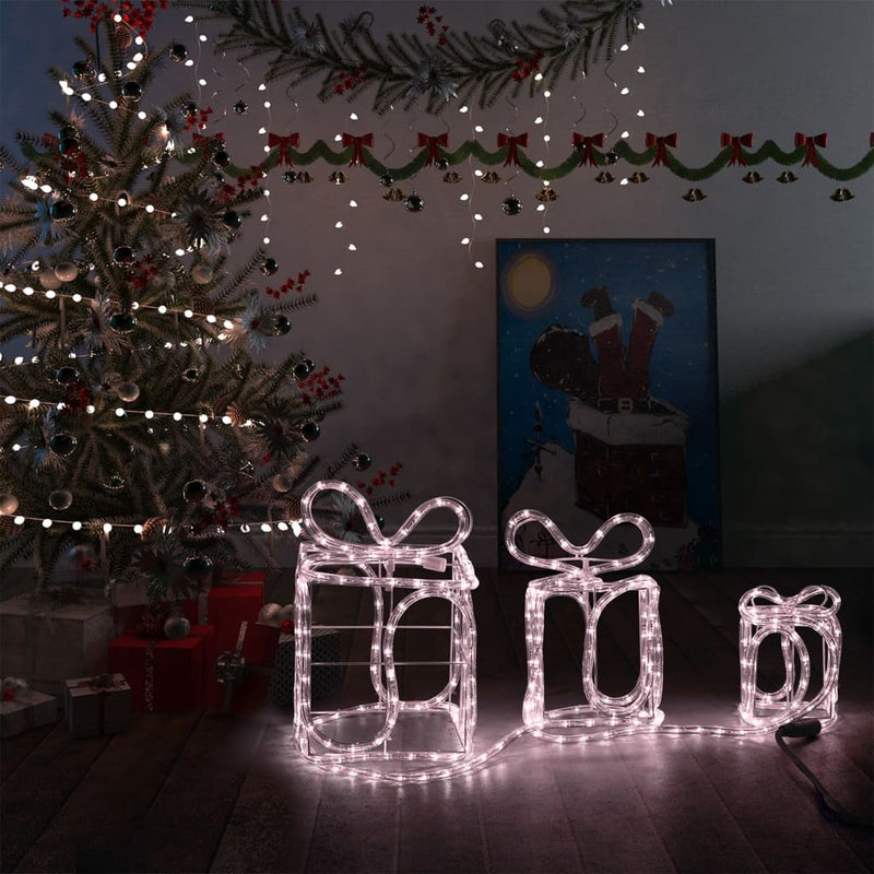 Load image into Gallery viewer, Vidaxl kerstverlichting voor binnen en buiten cadeaudozen 180 led's
