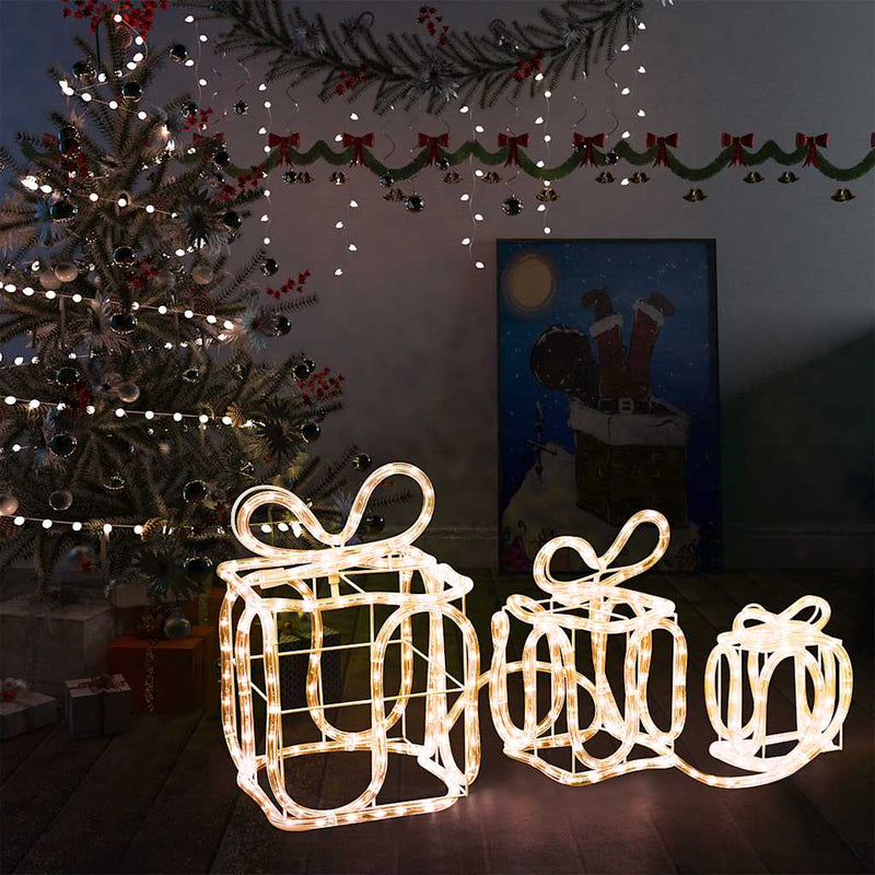 Load image into Gallery viewer, Vidaxl kerstverlichting voor binnen en buiten cadeaudozen 180 led's