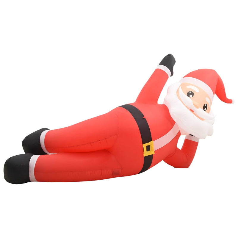 Load image into Gallery viewer, VidaXL Kerstman opblaasbaar LED XXL IP44 360 cm rood