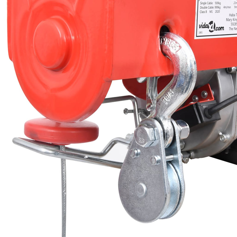 Load image into Gallery viewer, VidaXL Lier elektrisch draadloos afstandsbediening 1300 W 500 999 kg