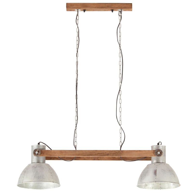 Load image into Gallery viewer, Vidaxl hanglamp industrieel 25 w e27 109 cm zilverkleurig