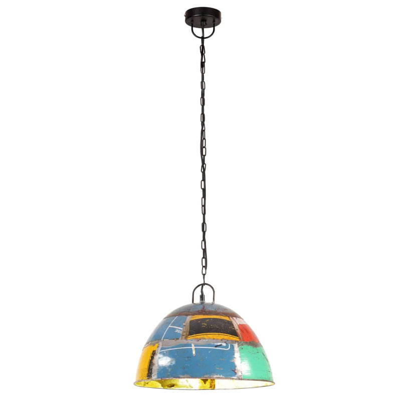 Load image into Gallery viewer, VidaXL Hanglamp industrieel vintage rond 25 W E27 41 cm meerkleurig