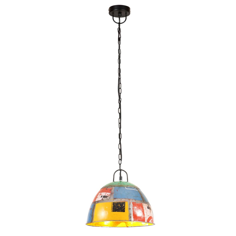 Load image into Gallery viewer, VidaXL Hanglamp industrieel vintage rond 25 W E27 31 cm meerkleurig