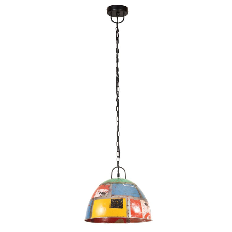 Load image into Gallery viewer, VidaXL Hanglamp industrieel vintage rond 25 W E27 31 cm meerkleurig