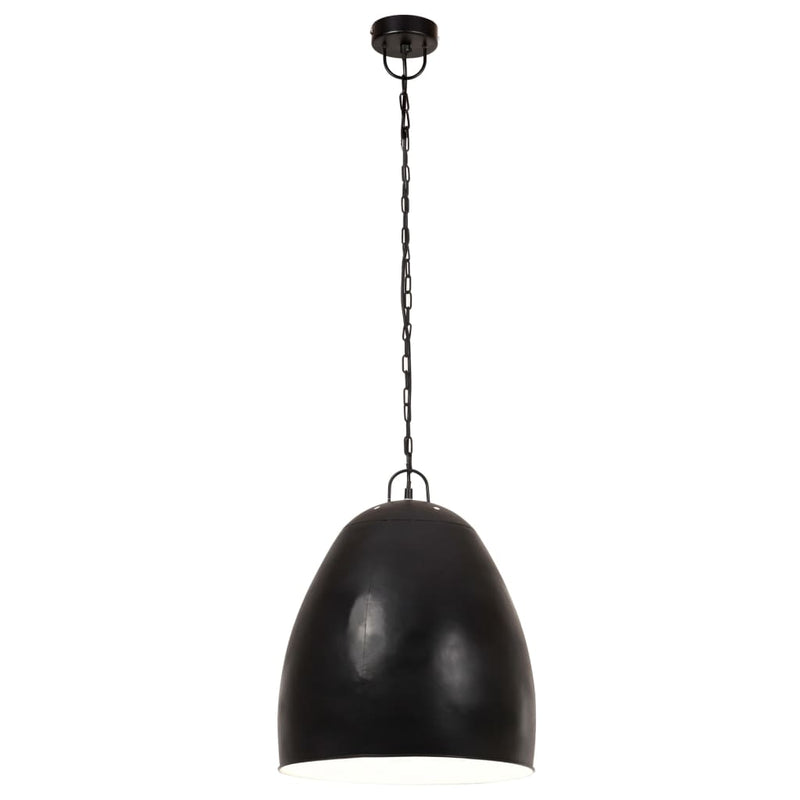 Load image into Gallery viewer, Vidaxl hanglamp industrieel rond 25 w e27 42 cm zwart