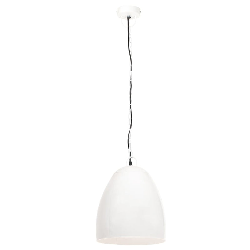 Load image into Gallery viewer, Vidaxl hanglamp industrieel rond 25 w e27 42 cm wit