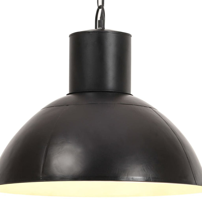 Load image into Gallery viewer, Vidaxl hanglamp rond 25 w e27 48 cm zwart