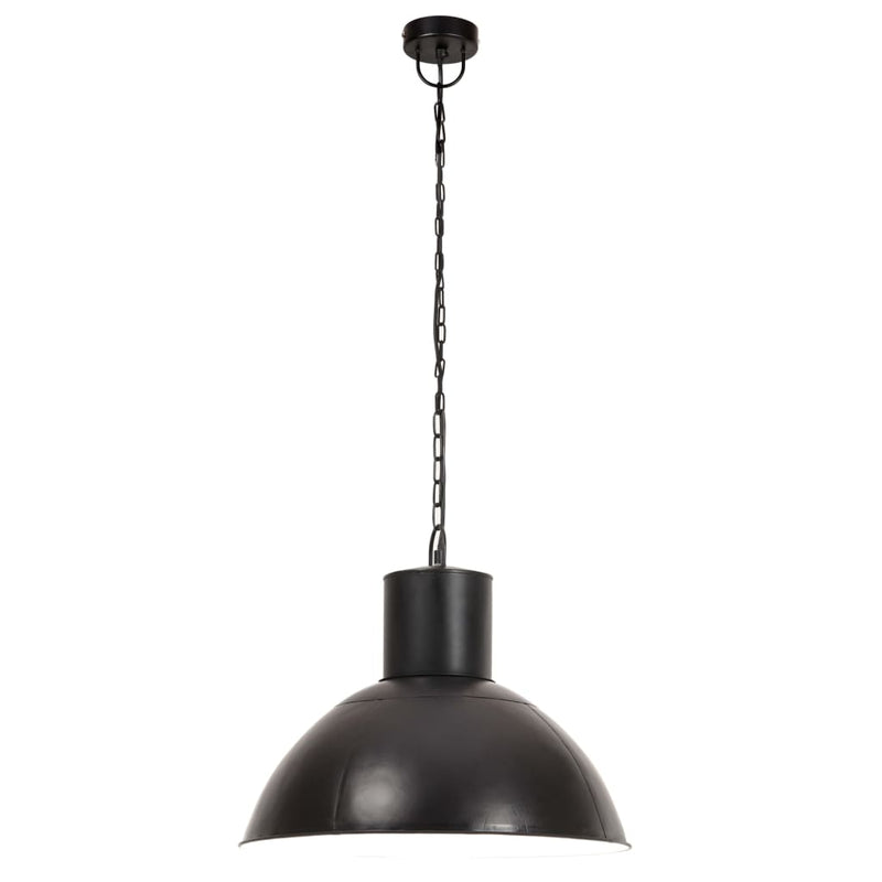 Load image into Gallery viewer, Vidaxl hanglamp rond 25 w e27 48 cm zwart