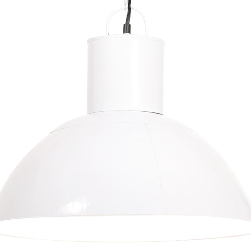 Load image into Gallery viewer, Vidaxl hanglamp rond 25 w e27 48 cm wit