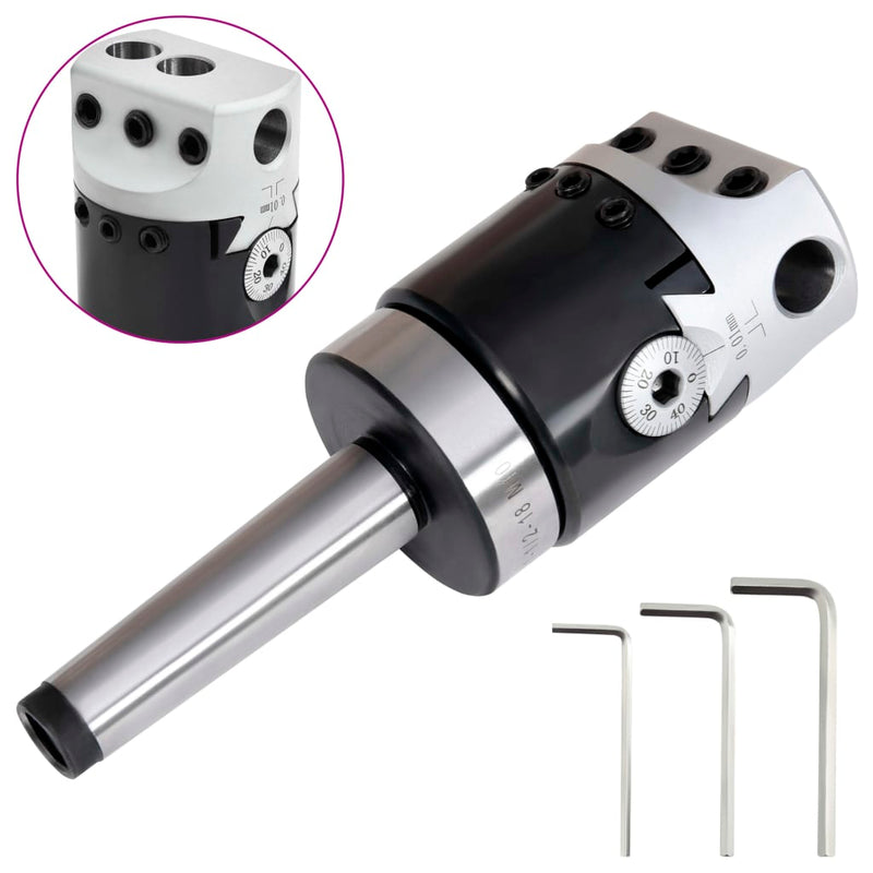 Load image into Gallery viewer, Vidaxl boorkop met mt2 boorschacht voor draaibanken 50 mm