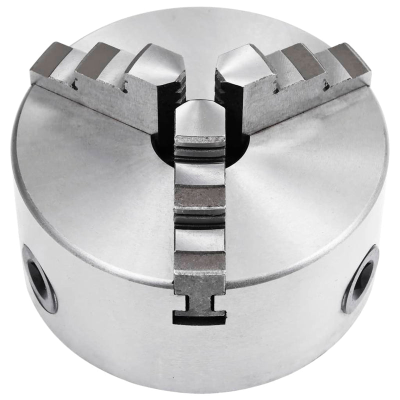 Load image into Gallery viewer, Vidaxl klauwplaat met 3 bekken zelfcentrerend 125 mm staal