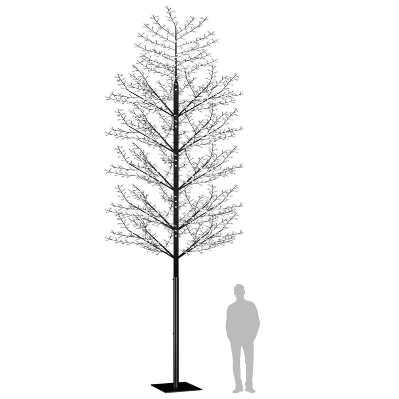 Load image into Gallery viewer, Vidaxl kerstboom 2000 led's koudwit licht kersenbloesem 500 cm
