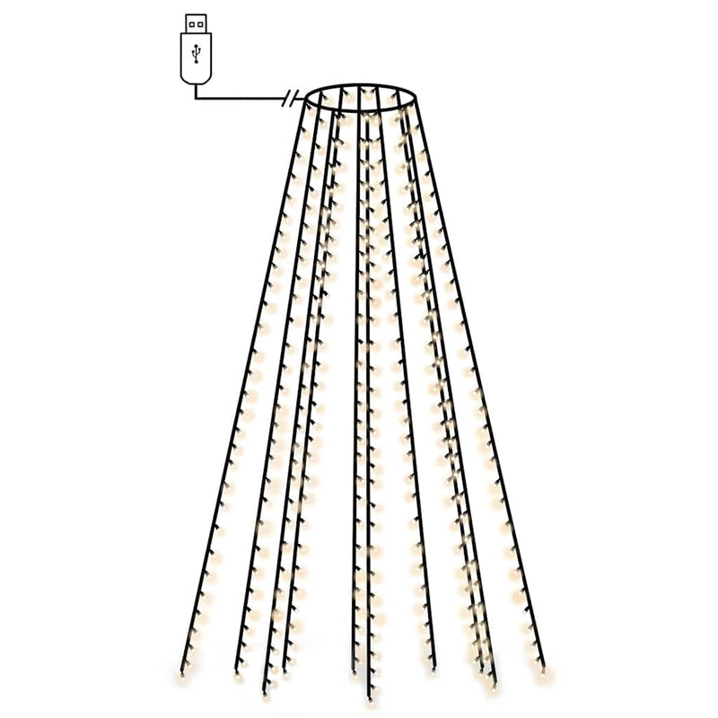 Load image into Gallery viewer, Vidaxl kerstboomverlichting met 300 led's net 300 cm