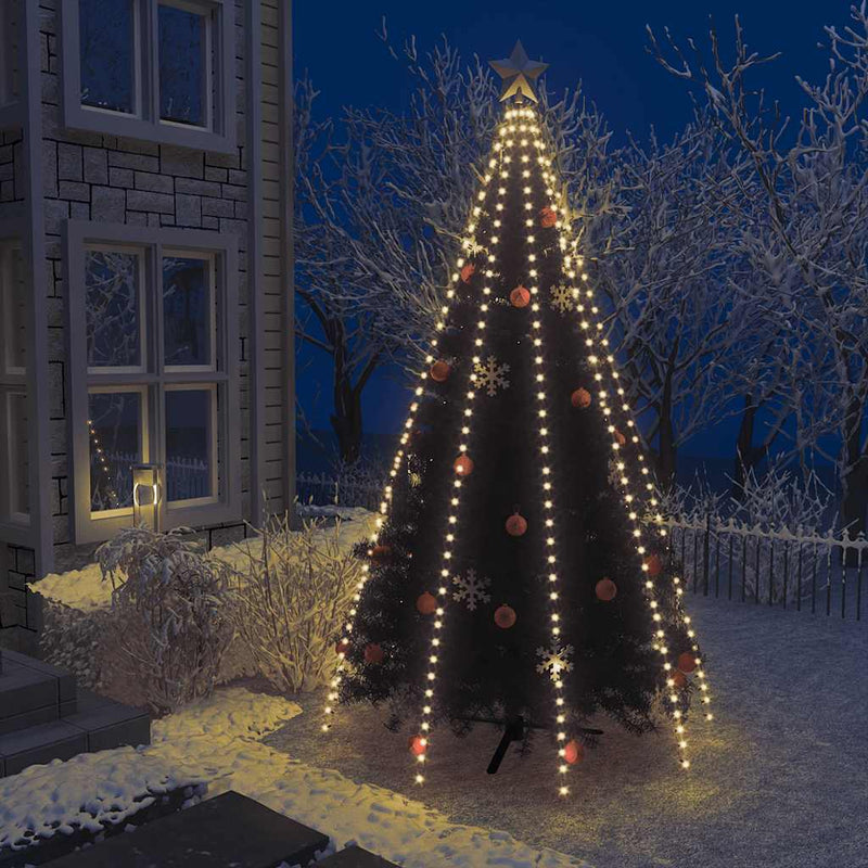 Afbeelding laden in galerijviewer, Vidaxl kerstboomverlichting met 400 led's net 400 cm