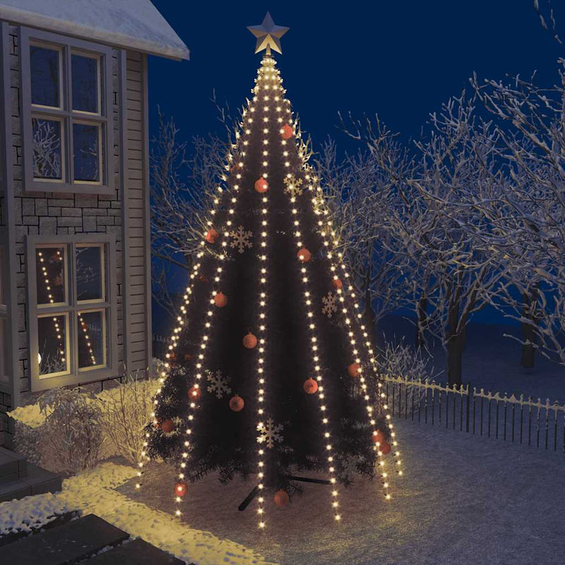 Afbeelding laden in galerijviewer, Vidaxl kerstboomverlichting met 500 led's net 500 cm